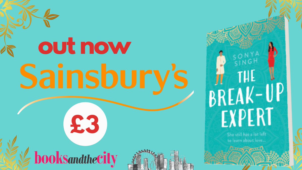 BookMinxSJV's tweet photo. Doing a Big Shop at @sainsburys this weekend? 

Why not pick up a copy of @sonyaksingh's brilliant #TheBreakUpExpert?

With an irresistible romance and a bold cast of characters, this is a book that’ll make you swoon and laugh, an utter joy to read!

https://t.co/1PO1OKILYO https://t.co/TkVjIYE2Ii