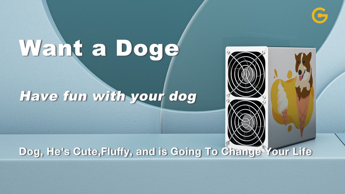 goldshellminer's tweet photo. "Want A Doge"
⚡️WIN A special BOX with your doggy picture (sample)
🐶Hold a paper with your Twitter name and take a photo with your puppy together
⭐️Tweet with  #goldshell #dogearmy #dogecoin Comments, QT is regarded as participation
Details👉https://t.co/iQGHYoWoUd https://t.co/UsG0HLyPYP