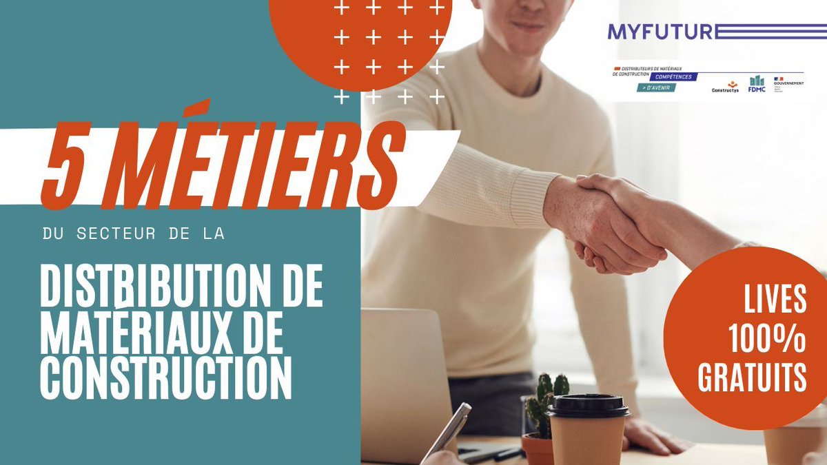 Constructys_'s tweet photo. [#Découverte #Jeunes]
Découvrez en vidéo les #métiers des #distributeurs #matériaux #construction avec la @FDMC @Constructys_ @Myfuture.
✅ #Attaché #Technico-commercial
✅ #Chef d'agence
✅ #Chauffeur-livreur
✅ #Vendeur-conseil
✅ #Magasinier
 👉 https://t.co/gbEt2AD0CO https://t.co/oPZUKCIzya
