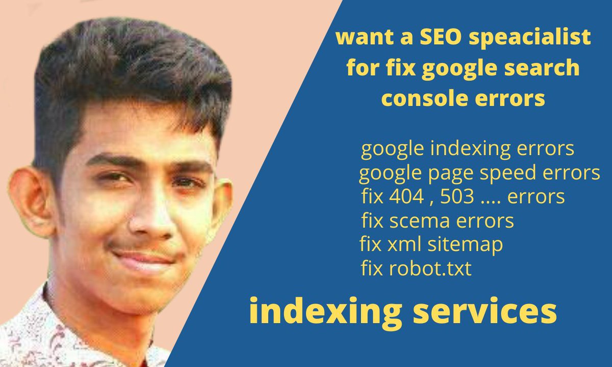solaiman3471's tweet image. Check out my Gig on Fiverr: I will fix indexing error google search console robottxt xml map fiverr.com/share/lYzar7 #google_index , #google_search_console , #xml_sitemap , $robots.txt , #fix_indexing_errors.
