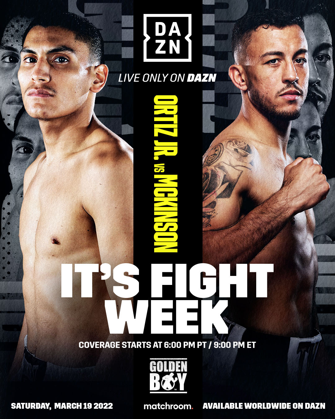 Dazn Boxing Start Making Plans For Saturday Night Ortizjrmckinson T Co Spkkmuxh5b Twitter