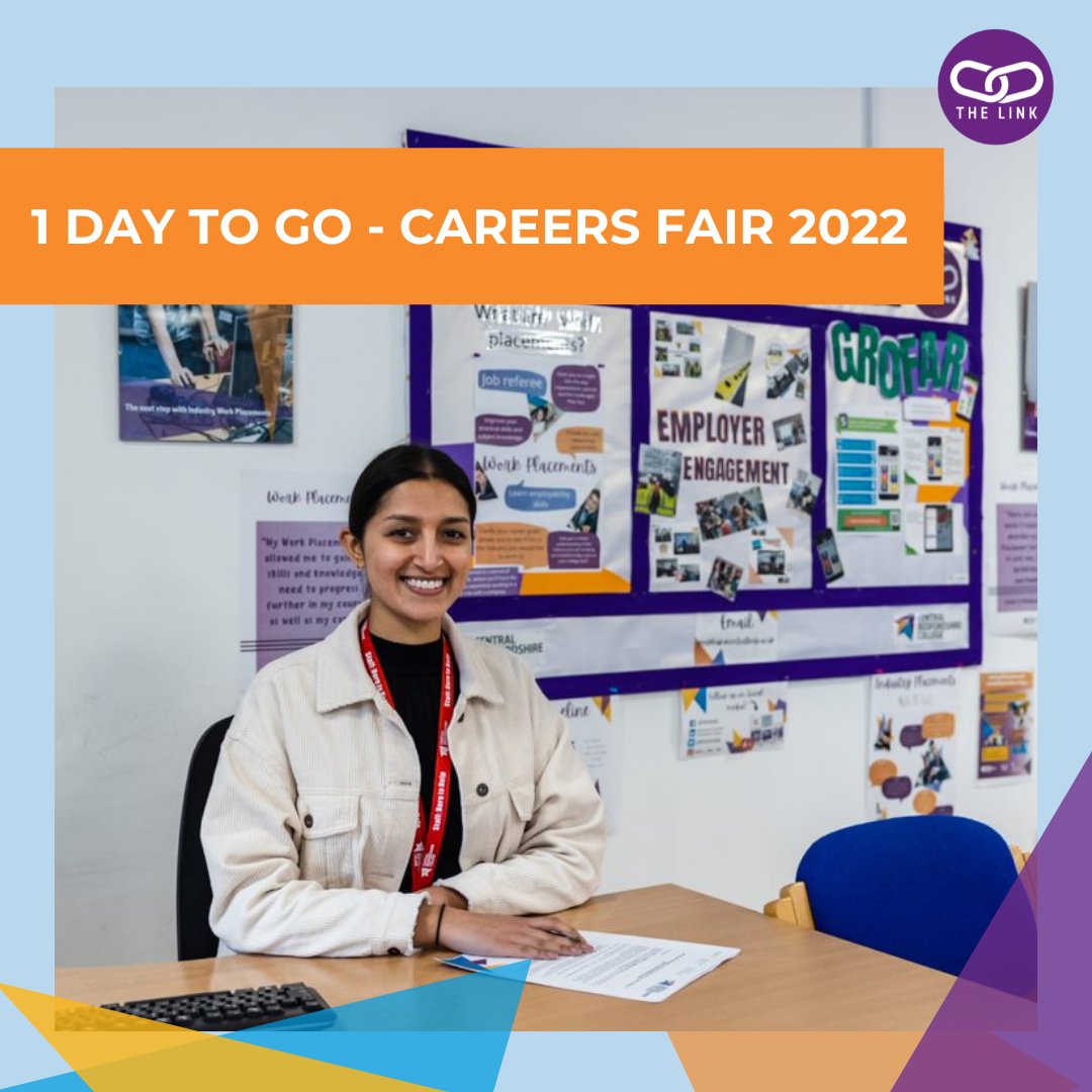 TheLinkAtCBC's tweet image. Do not forget it is our annual Careers Fair tomorrow.
⏰ 10am – 2:30pm
📌 Central Bedfordshire College- The Main Campus Restaurant
We can&apos;t wait to see you there!

#CareersFair #Careers #Recruitment