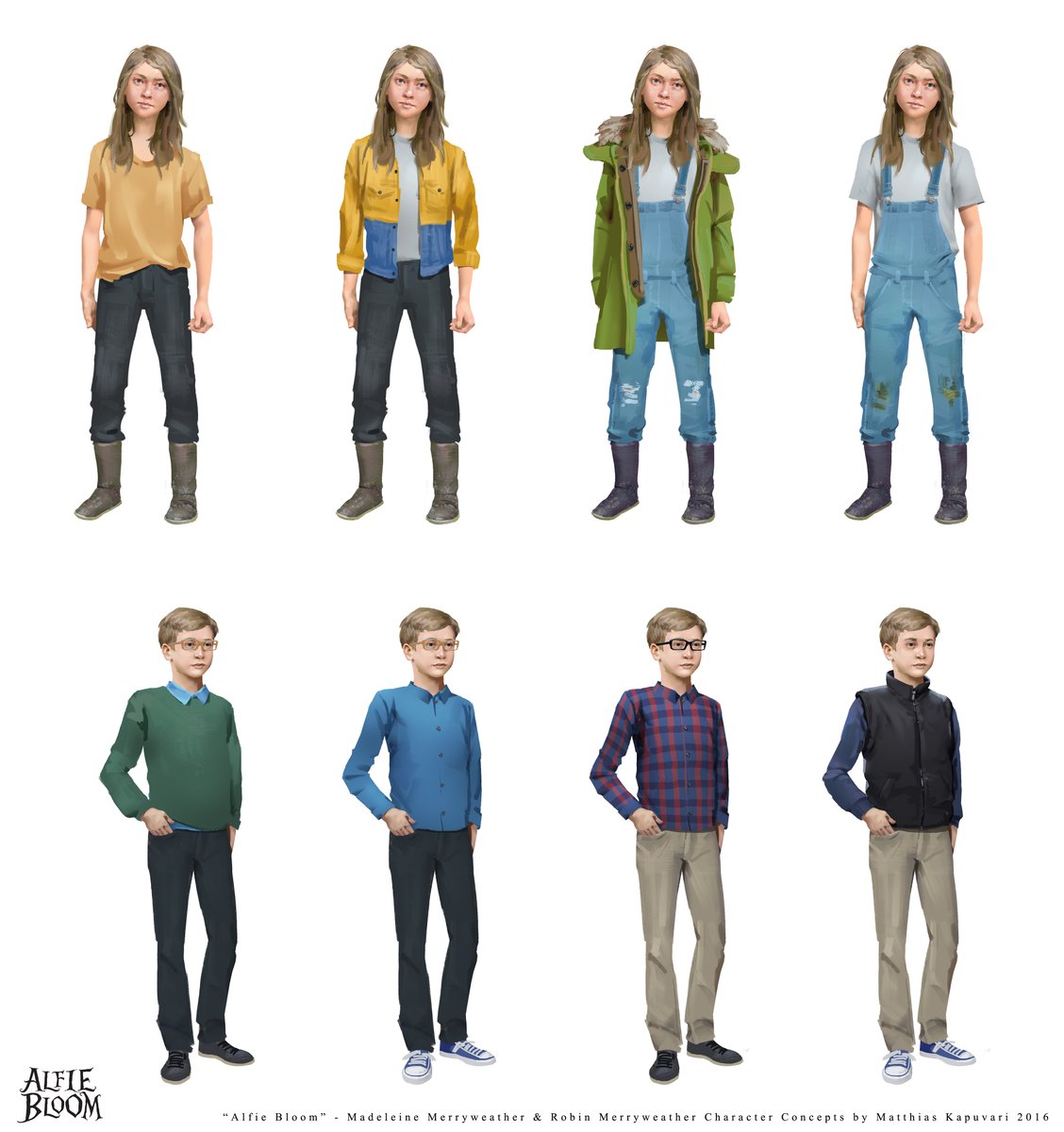 Some character designs from back in uni. #characterdesign #conceptart #ArtistOnTwitter #illustration