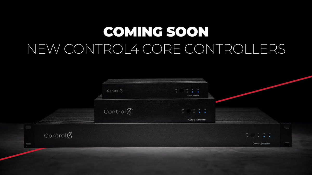 Control4Dealer's tweet photo. Meet the next generation of Control4 CORE Controllers, built to be the core of every smart deployment, hi-res audio solution, automated experience, and network. Learn more: https://t.co/OuU4AkD6bZ
#snapav #avtweeps #smarthome #Control4 https://t.co/a9jkC4WDhR
