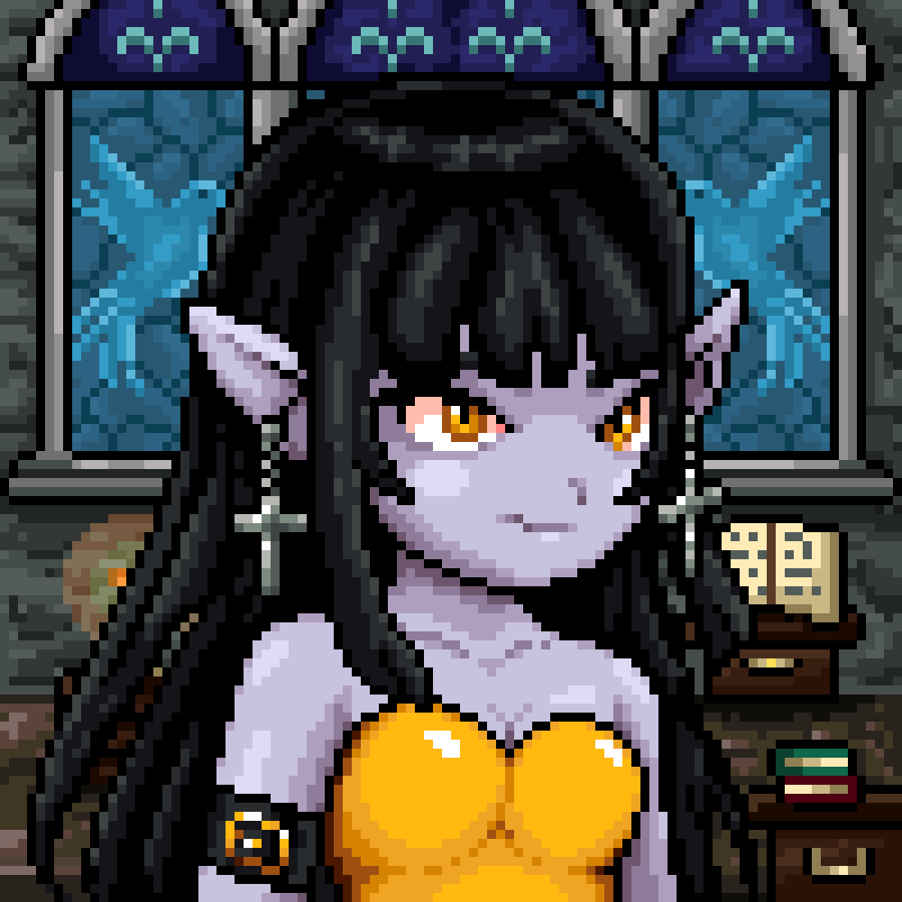 succuverse's tweet photo. One of our holders has decided to giveaway this beautiful NFT. Thanks, @sjeikz!!!
Much love to our community! 🔥

To participate:
- Follow @sjeikz 
- Like and retweet
- Tag a friend

The giveaway ends in 48 hours... 😈 https://t.co/YMKOXA3XIR