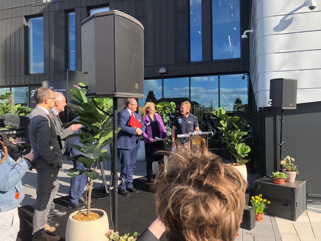 Nishan Canagarajah (@ncanagarajah) on Twitter photo I’m thrilled to have officially opened <a href="/SpaceParkLeic/">Space Park Leicester</a>, our new home for collaborative research in space science, supporting business growth and excellence across the region. Thanks to <a href="/astro_timpeake/">Tim Peake</a> @GeorgeFreemanMP <a href="/CityMayorLeic/">Leicester City Mayor</a> and our guests for coming to celebrate with us I’m thrilled to have officially opened <a href="/SpaceParkLeic/">Space Park Leicester</a>, our new home for collaborative research in space science, supporting business growth and excellence across the region. Thanks to <a href="/astro_timpeake/">Tim Peake</a> @GeorgeFreemanMP <a href="/CityMayorLeic/">Leicester City Mayor</a> and our guests for coming to celebrate with us