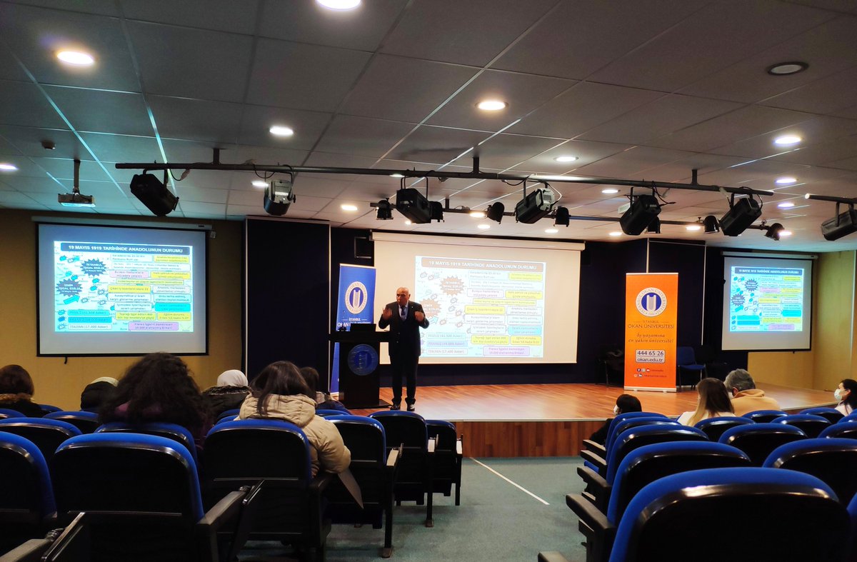 "İstiklal Marşı’nın Kabulü ve Şair Mehmet Akif Ersoy" konulu konferansımızı İ.O.Ü. Genç Kızılay Topluluğu ile birlikte bugün gerçekleştirdik. Konuşmalarından ötürü Doç. Dr. Halide Gamze İnce Yakar hocamıza ve Dr. Mehmet Kılıç hocamıza teşekkür ederiz.