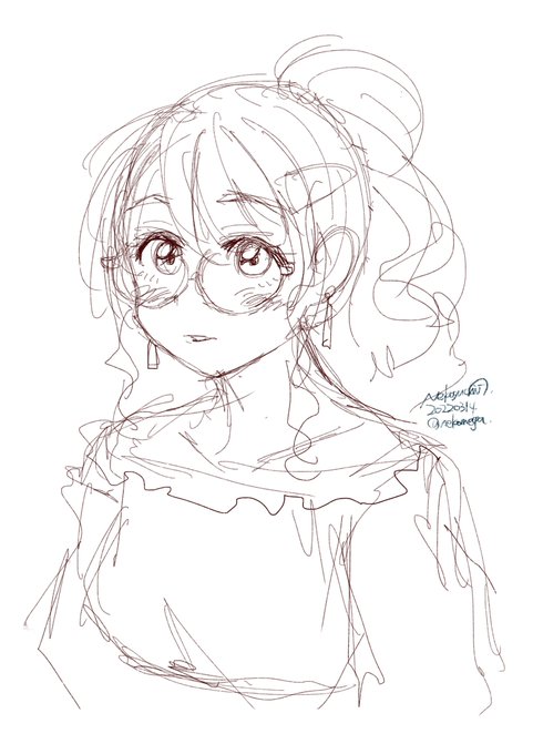 過去絵で許して #らくがきω 