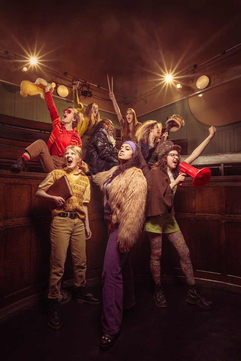 lyceumedinburgh's tweet photo. Seven Against Edinburgh is a new play with songs by @beckyhopepalmer following a group of teenagers as they discover the story of the women known as The Edinburgh Seven, performed by Lyceum Young Company!

Seven Against Edinburgh runs 19-23 April

🎟️Link in bio
📸@mihaelabodlovic https://t.co/MTeKH5ONAr