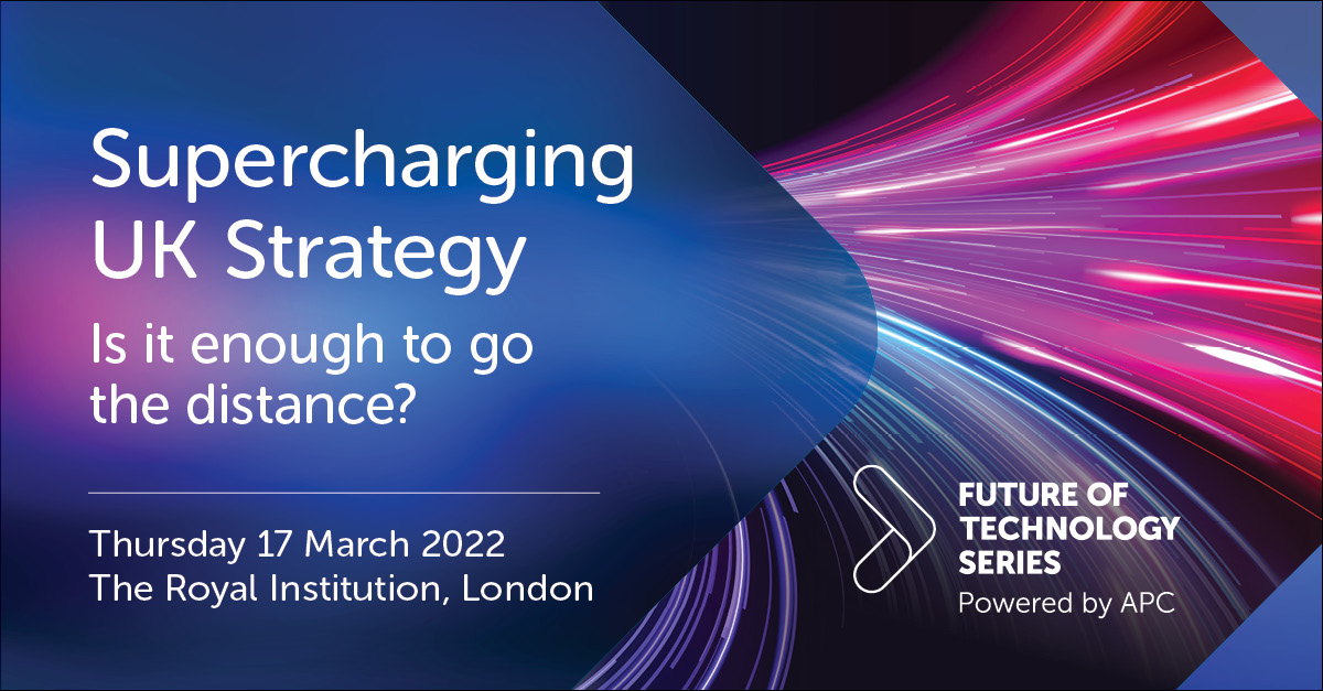 theapcuk's tweet photo. Our next Future of Technology event takes place this Thursday at the @Ri_Science - London!

📅Supercharging UK strategy: is it enough to go the distance?

🎫Register for free today, and join the debate next Thursday - https://t.co/PxAiLKVgnB

#FutureofTechSeries #SuperchargingUK https://t.co/Ycu3ce5kUM