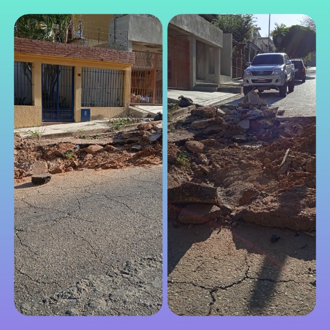 ccbosque1's tweet photo. @jcfuenmayor Urbanización el Bosque Este esperando asfaltado hace 7 meses los huecos tienen ya 1 m.t de profundidad https://t.co/XlySxSD2uH