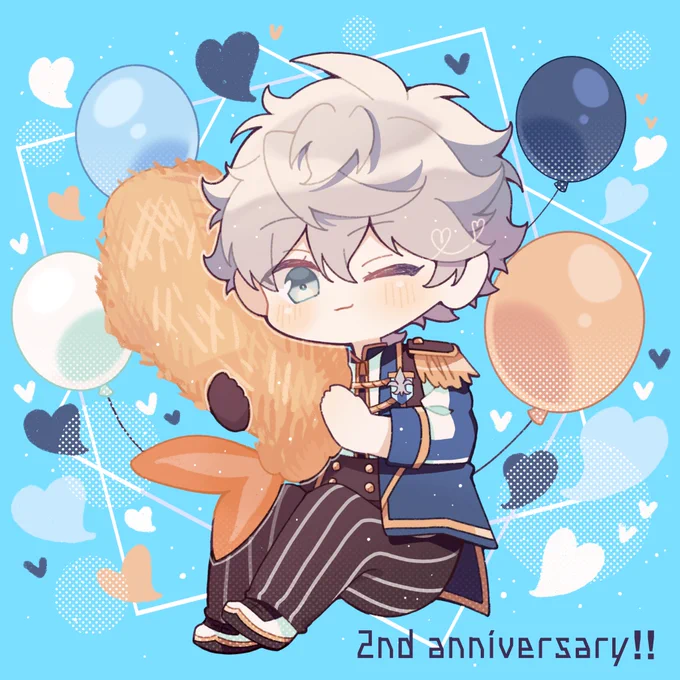 ズ!!2周年おめでとう〜!!🎉 