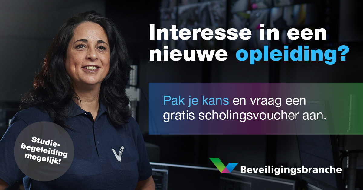 Ben jij de beveiliger die zich verder wil ontwikkelen? Kijk dan eens naar de scholingsvouchers. Je bepaalt zelf de opleiding, maar voor de kosten kun je bij ons terecht. Jouw voucher van maximaal 2.000 euro vind je hier: bit.ly/3IYpmJ1