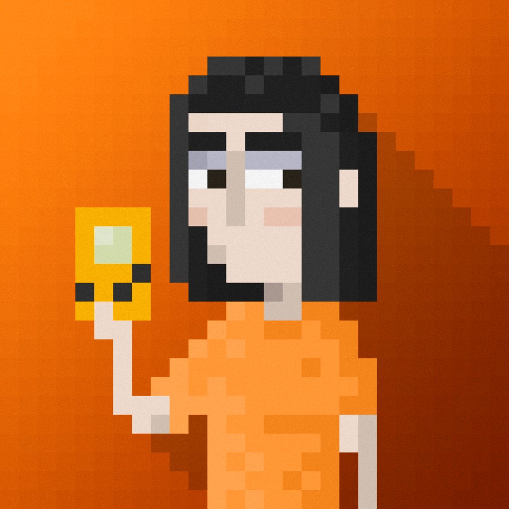 YourSolanaWaifu's tweet photo. Just minted my #PixelPals with #Retrobits! HYPED AF, FIRST GBC WAS ALSO YELLOW! @Retro_Trades https://t.co/K0EEYW6ZuS