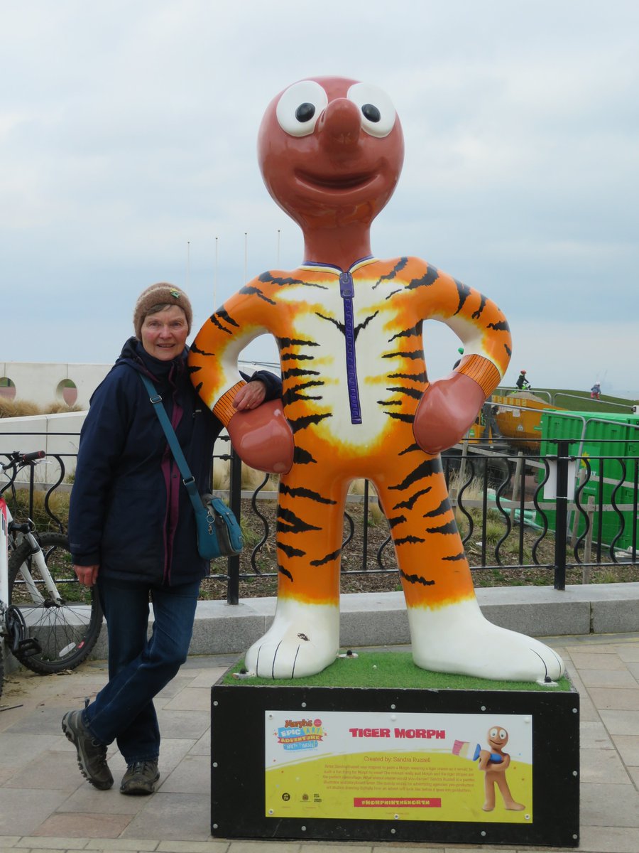 yorkshirejune's tweet photo. Yesterday we came across #tigermorph near the Spanish City in Whitley Bay.
@AmazingMorph https://t.co/p7LJHGy3bB
