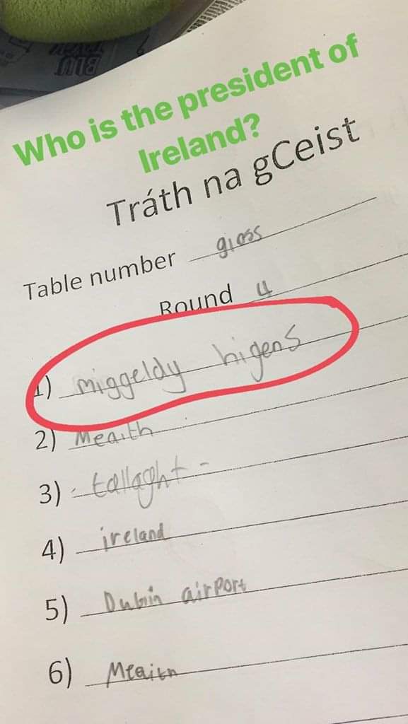 theirishfor's tweet photo. Four years ago a child committed the Brehon Law crime of coining a nickname that stuck. https://t.co/bsgRP1KFoZ