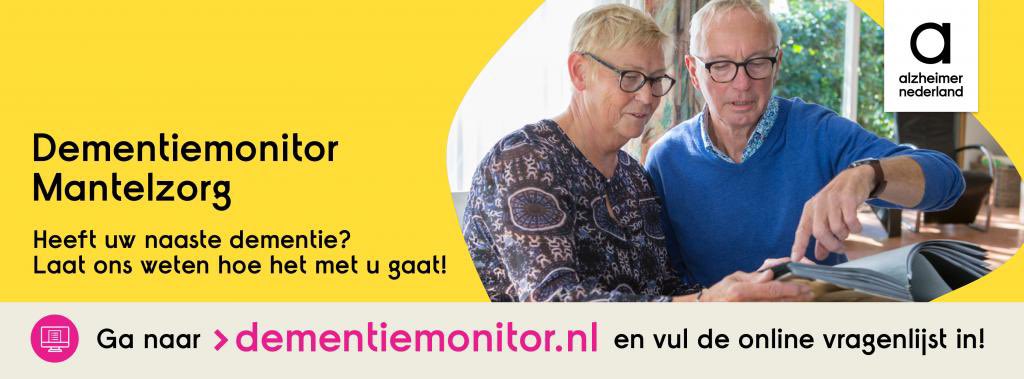 Zorg jij voor iemand met dementie? Laat Alzheimer Nederland weten hoe het met je gaat en wat je ervaringen zijn met de professionele zorg #dementiemonitor dementiemonitor.nl