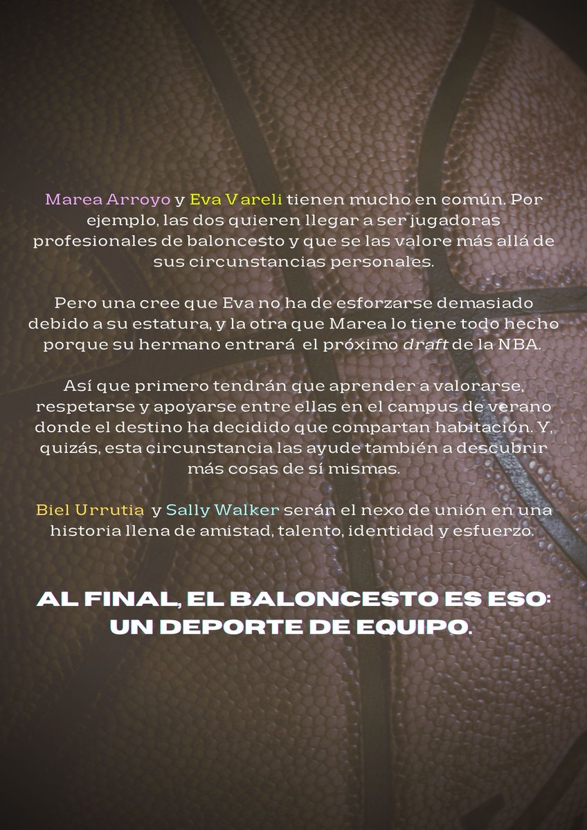 RHaacht's tweet photo. Pues aquí tenéis la portada y la sinopsis de #ProyectoBote que voy a estar publicando en #Wattpad 🏀 Espero que os guste. Llevo tiempo con este proyecto y me tiene muuuy ilusionada.
[Contenido lbgt, especialmente contenido ACE, baloncesto, #enemiestofriends y #friends4ever] https://t.co/MFaL9EtlpZ