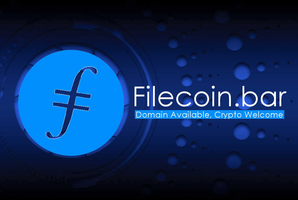 Filecoin.bar is an excellent real-name, inexpensive crypto domain. 

#Filecoin #cryptocurrencies #Cryptos #CryptocurrencyNews #Domain #domainnames #Domains