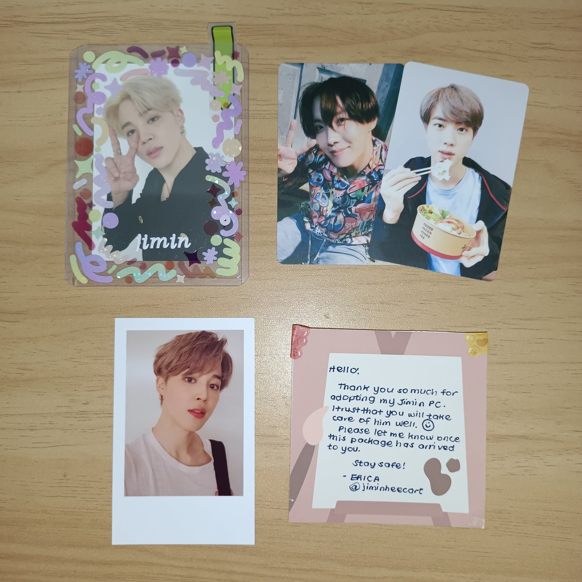 ddaengjaeyun's tweet photo. Hi @jiminheecart!
Thank u sm for this smooth transaction and for securely packing this baby! He's finally home now!🥰 Thank u rin for the cute freebies. Until our next transaction!
#chimcafeedbacks https://t.co/7FivYvPkKq