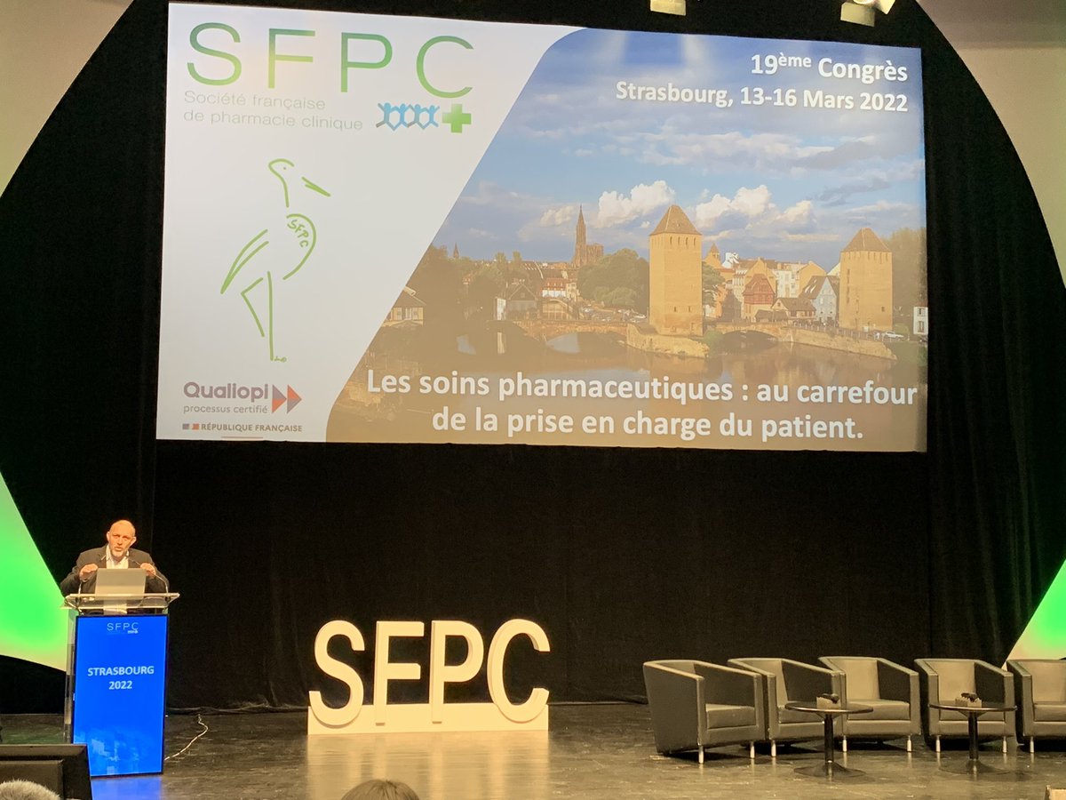 Très heureux d’avoir participé au 19ème congrès <a href="/SFPCOfficiel/">SFPC</a> sur les «soins pharmaceutiques au carrefour de la prise en charge des patients» à #Strasbourg.
Présentation du parcours 💊#Iatroprev développé en <a href="/hautsdefrance/">Région Hauts-de-France</a> avec <a href="/CHU_Lille/">CHU de Lille</a>, <a href="/CHUAmiens/">CHU Amiens-Picardie</a> &amp; <a href="/URPSpharma_HDF/">URPS PHARMACIENS HDF</a>. #sfpc2022