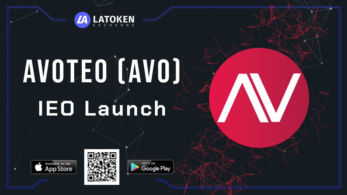 Latoken_cex's tweet photo. Avoteo AVO IEO is live!

@Avoteo_com claims it will be a crowdfunding platform with an integrated talent pool. Holders of the AVO token will have the right to vote on the projects they want to be funded.

Learn more about the project and get $AVO
➡️ https://t.co/A4ifycUn34 https://t.co/HJ1NMOxkiW