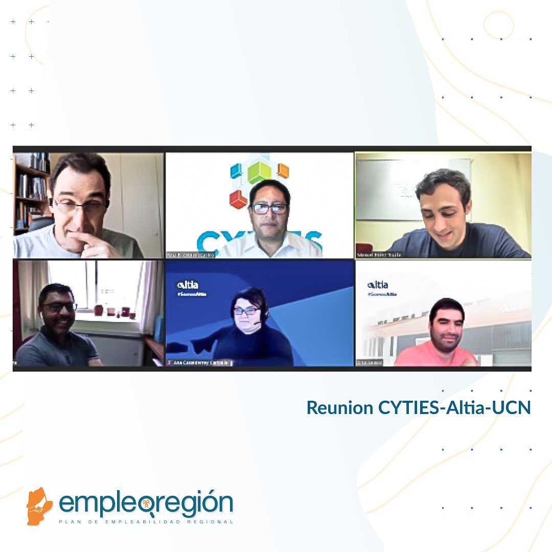 Junto al equipo <a href="/Cyties/">Cyties</a> <a href="/UCNorte/">Universidad Católica del Norte</a>, y empresa Altia, afinando importantes detalles de lo que será la plataforma <a href="/EmpleoRegion/">Empleo Región</a> 👉analizamos el sistema acreditación de residencia ya que será de uso exclusivo para personas residentes  en las 9 comunas que conforman #RegiónAntofagasta