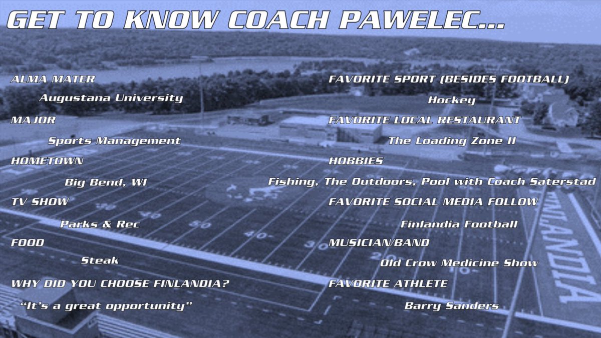 Finlandia University Football tweet media
