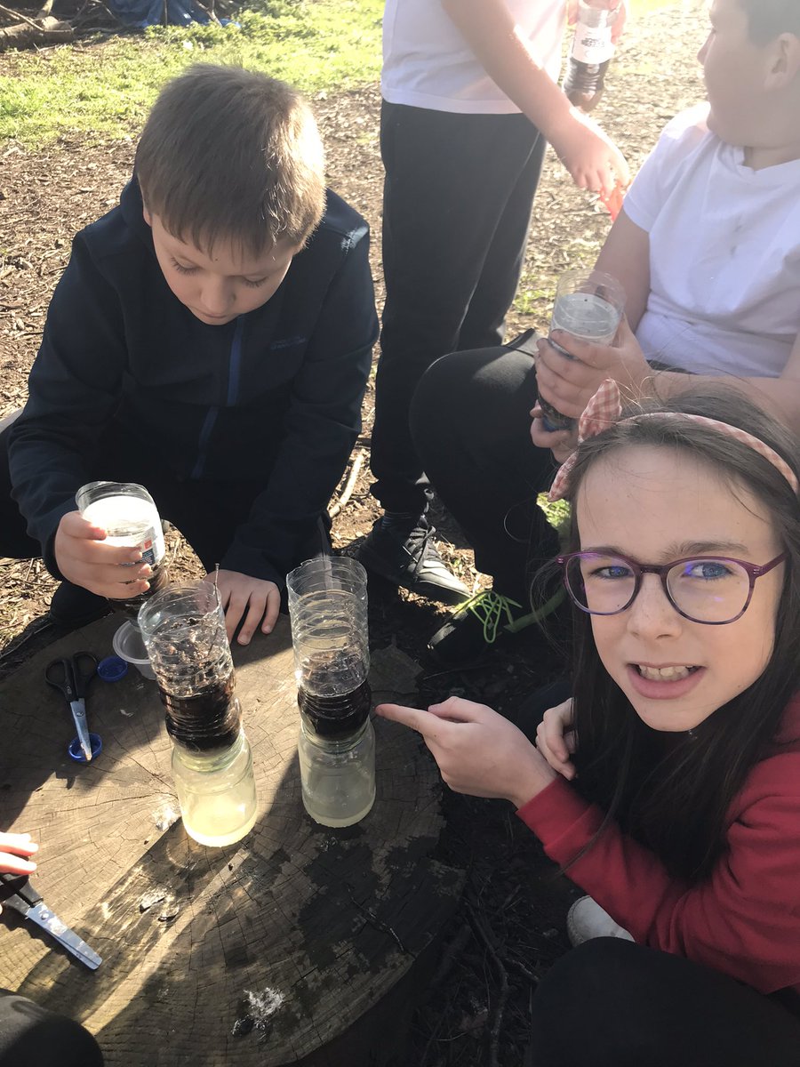 MrS_OLOS's tweet photo. SCIENCE WEEK 🧪 
This afternoon for our science week activity the children explored water filters!! They used a range of materials found outside to create a water filter, check out the results below!!! https://t.co/E5P8EZCJgs