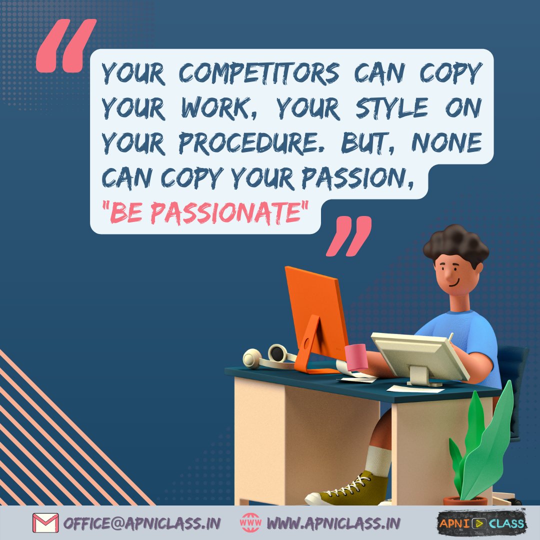 ApniClass's tweet image. Passion is energy🔥🔥🔥
Every great dream begins with a dreamer 💭🏆©️

Follow us for more inspiring and powerful content✨

#inspirational #quoteoftheday #love #inspire #success #motivation #inspiration #trust #dailyquotes #journey #saying #positivity