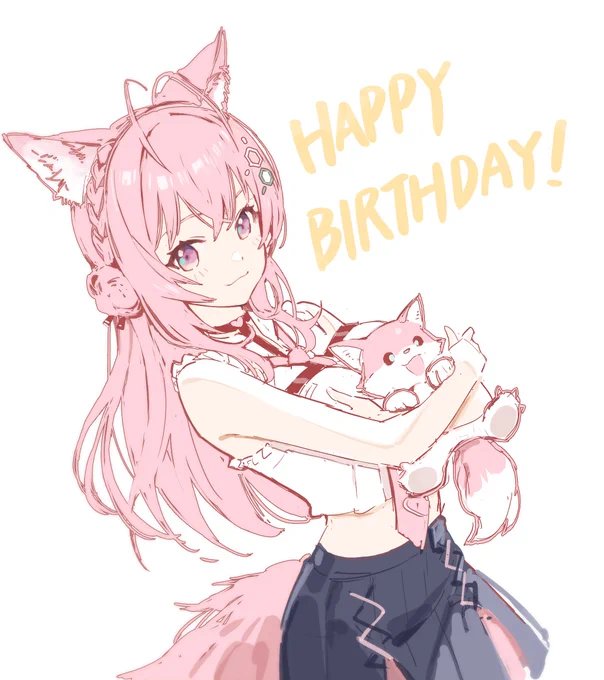 お誕生日おめでとうございます!
#こよりすけっち 
 #博衣こより生誕祭2022 