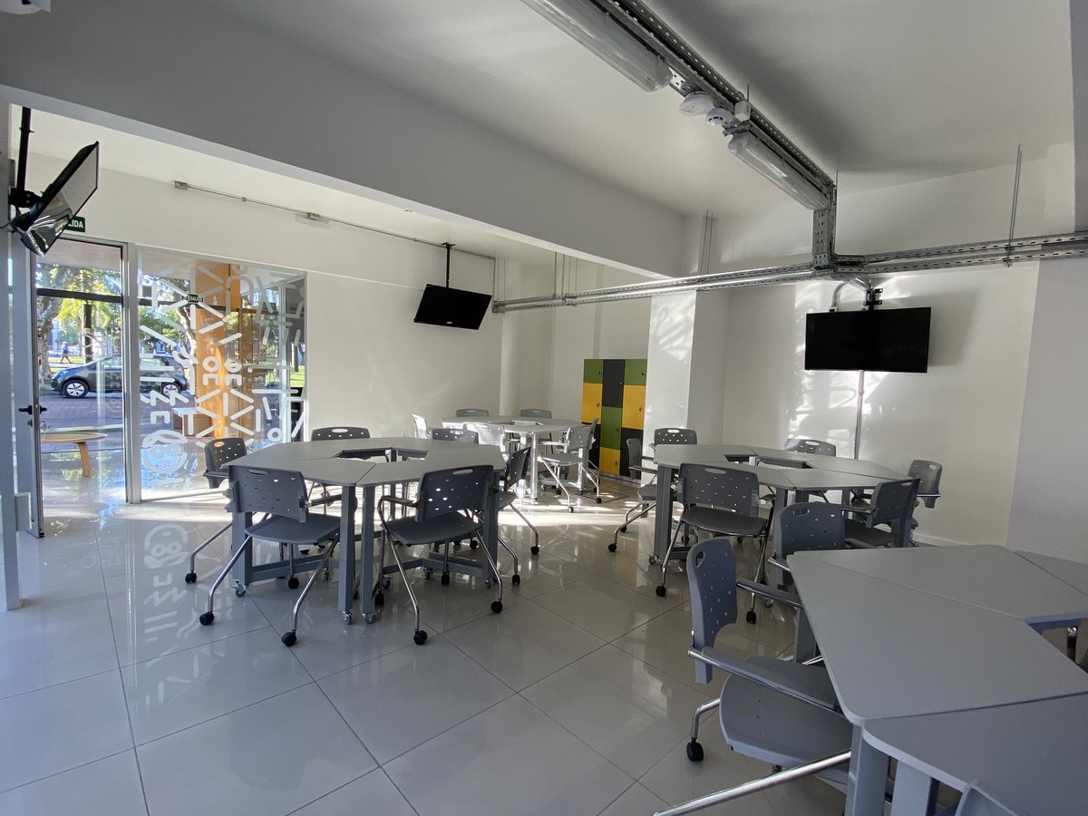 UTECuy's tweet photo. La #sedeUTEC en Minas está compuesta por un aula 3.0, áreas de soporte académico, área de soporte administrativo y servicios higiénicos. https://t.co/N3qW1vhjhN