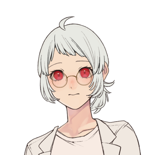 白髪キャラのtwitterイラスト検索結果 古い順