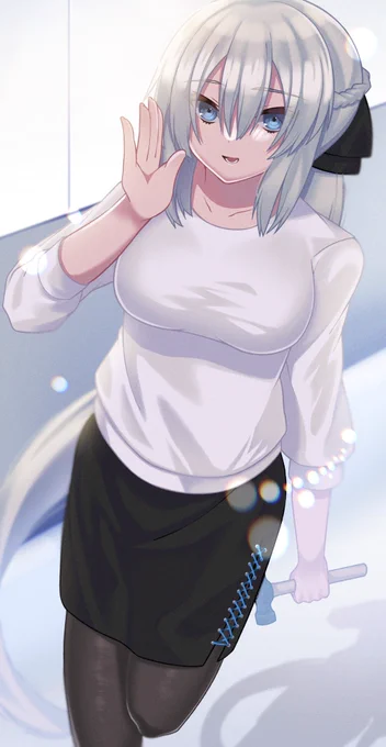 なんと良い日…!!
#ホワイトデーは銀髪白髪を愛でる日
#FGO 