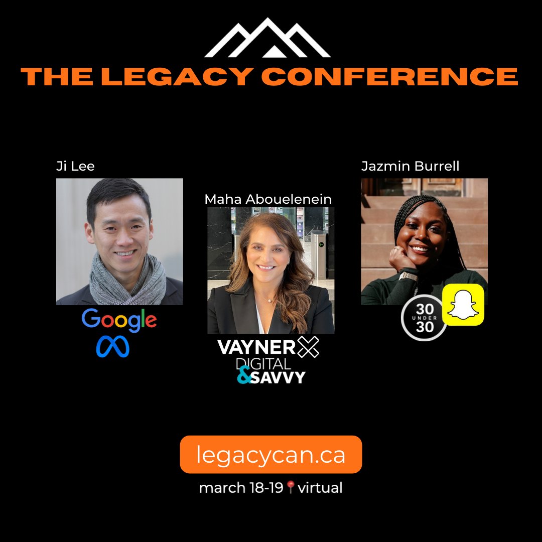 luingenuity's tweet image. Come hear and engage with world renowned speakers, learn hands on skills, and connect with Canada's startup community. Whether you’re just looking for a summer position at a cool company, or want to find your career mentor, Legacy has something for you!