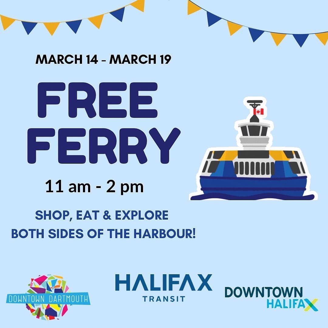 DID YOU KNOW?! The Halifax Transit Ferry Service is the oldest saltwater ferry in North America! This photo features the ferry in 1960-1970.

🌟Starting TODAY until Saturday, March 19, the Alderney/Halifax ferry service will be FREE between 11 am and 2 pm.
 
📸@dhmuseum1