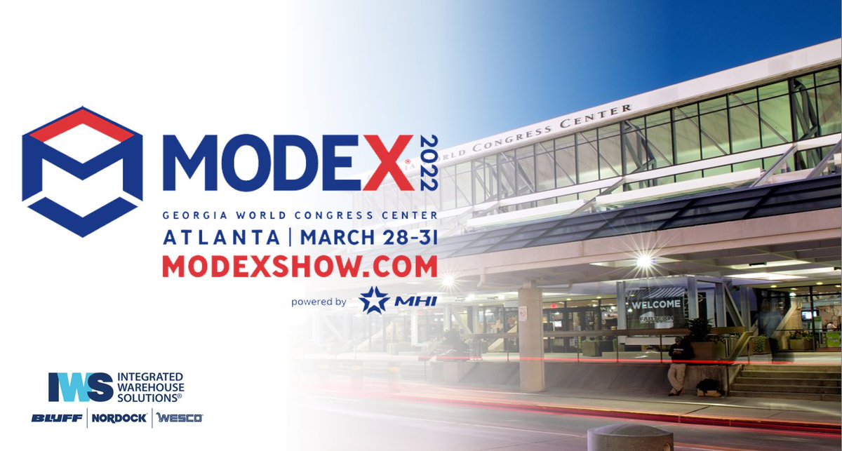 Bluffmfg's tweet photo. Visit us at Modex 2022 in Atlanta March 28th-31st! We'll be hanging out at Booth C6678!

We look forward to seeing you there. 👍

#modex #modex2022 #nordock https://t.co/UxXPE7W5iK