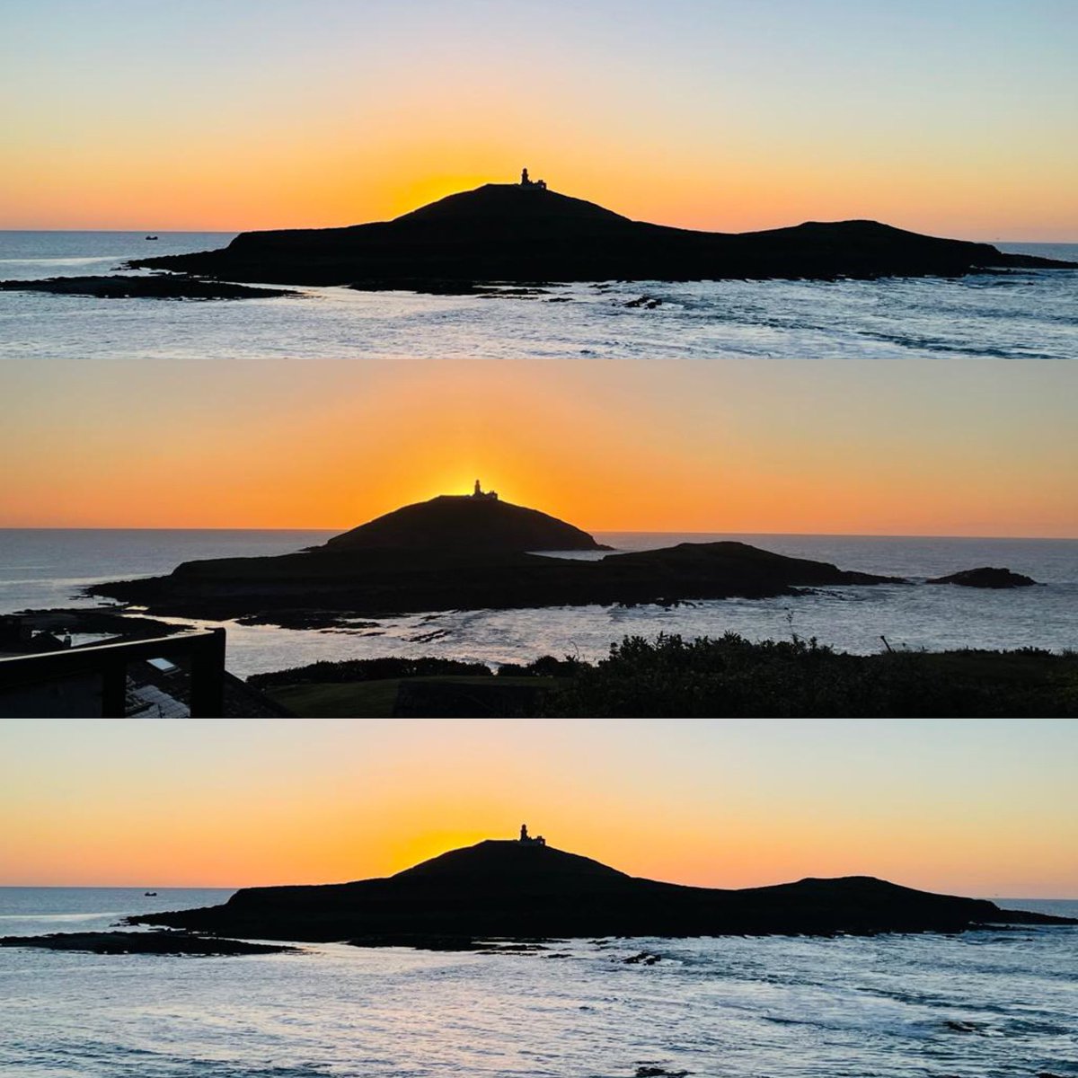 A glorious sunrise  in Ballycotton this morning 🧡#cork @PhotosCork <a href="/pure_cork/">Pure Cork</a> <a href="/corkbeo/">Cork Beo</a> <a href="/barrabest/">Barra Best</a> <a href="/CorkDaily/">Cork Daily</a> <a href="/BallycottonIRE/">Ballycotton</a>