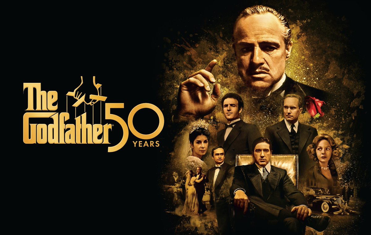 Even after 50 years, The Godfather is still
the Don Corleone of movies!!!

Filled with great scenes and unforgettable characters,
this is a family reunion you won’t want to refuse.

#TheGodfather #TheGodfather50 #movies #50years
#doncorleone