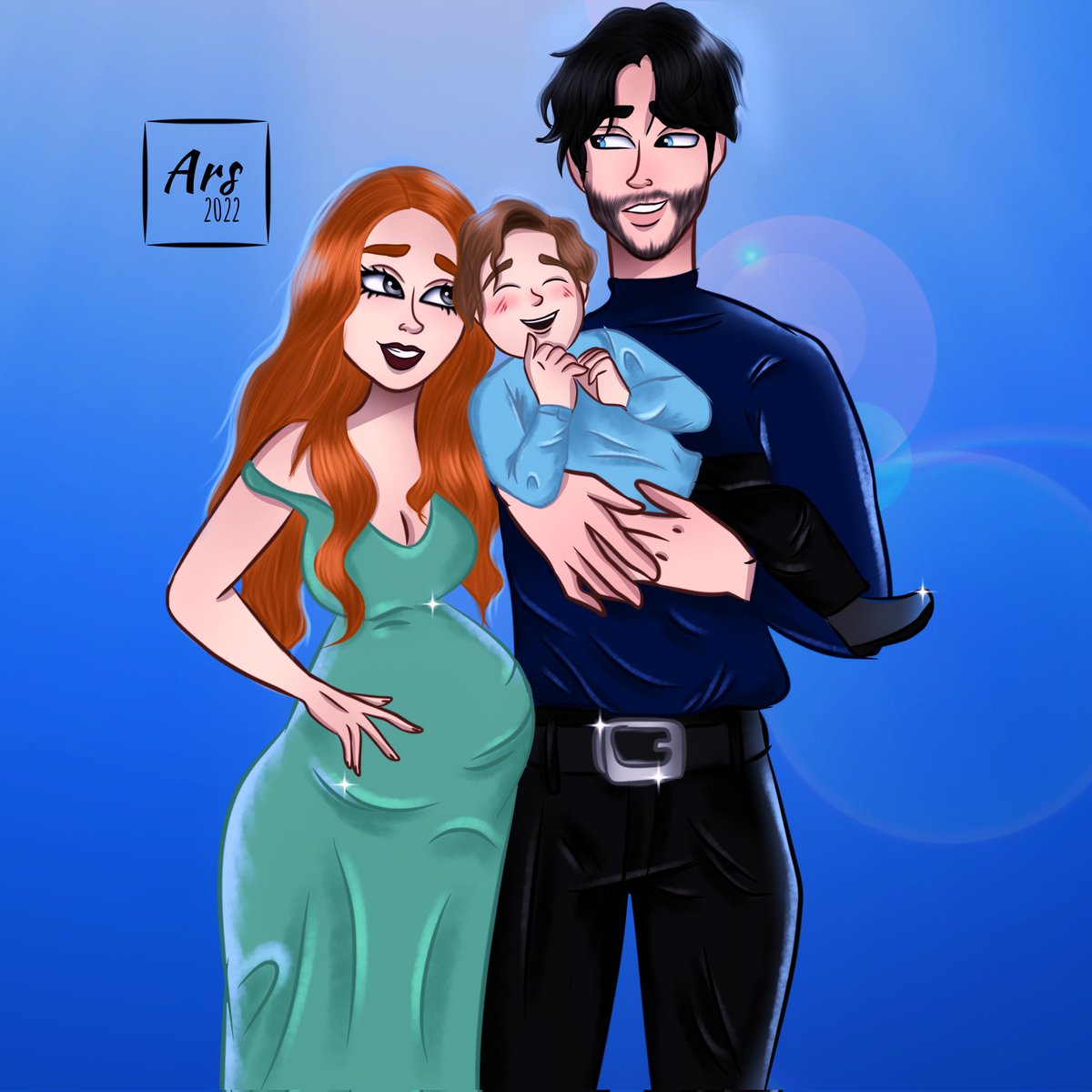 _Zuseth's tweet photo. Una Kae muy embarazada, un dan muy sonrojado y un papi azul muy feliz 🥺💙

@Darlis_Steff https://t.co/iYIBuIKaqj