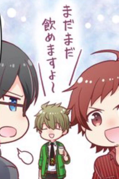happy 315の日!!! trying not to  be too cheesy but im forever happy to have met dramatic stars and become their producer ✨💙❤💚 
