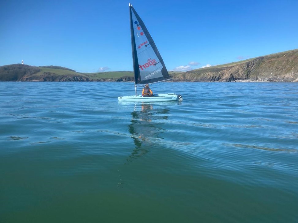 FoweySailing's tweet photo. Stunning day for @RYA  #sailing lesson with #Fowey Gallants Sailing Club tuition in the mouth of @FoweyHarbour #sailingboat #sailingworld #sailboats #sail #sailinglife #sailinglessons https://t.co/ExDTnje9rB
