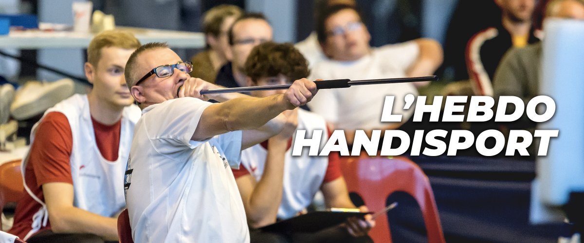 FFHandisport's tweet photo. L'HEBDO [À NE PAS MANQUER !]  📅 
Cette semaine dans l'#hebdo handisport : 
🎯 Challenge de Sarbacane Open
🤺 Séance découverte sports d’opposition
❄ Journée « Handi-Ride »
🏊‍♀ Championnat interrégional natation
▫▫▫
👉  https://t.co/KojjcCvYN8
#hebdohandisport https://t.co/YRL7QTPGNR