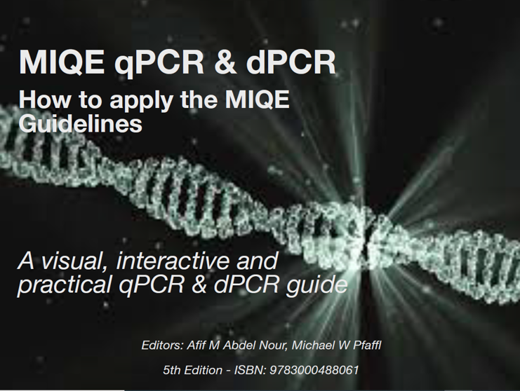 MIQE_qPCR's tweet photo. => read our new MIQE qPCR &amp; dPCR iBook <=
How to apply the #MIQE guidelines - a visual, interactive and practical #qPCR &amp; #dPCR guide
5th eds 20th Feb 2022
ISBN 9783000488061
Free downloads https://t.co/iajVh7F3fc
ePub https://t.co/mE2ddAKiTJ
PDF https://t.co/79g2XqRbK7 https://t.co/Oaw9WIeoAH