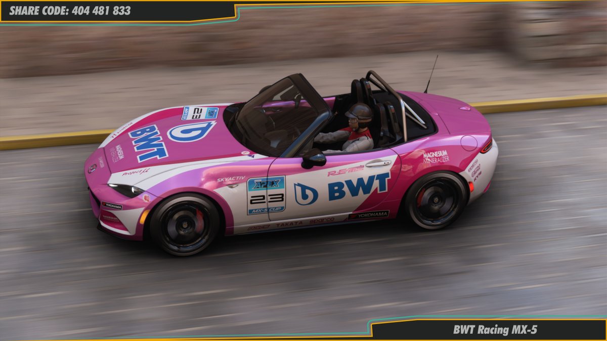 Koshiro_Design's tweet photo. My first set of MX-5 Cup liveries are now shared on @ForzaHorizon 5. Share codes can be found on each photo. Will be sharing the second set of liveries tomorrow.
#ForzaHorizon5 #FH5 https://t.co/3wmcdBWjOE