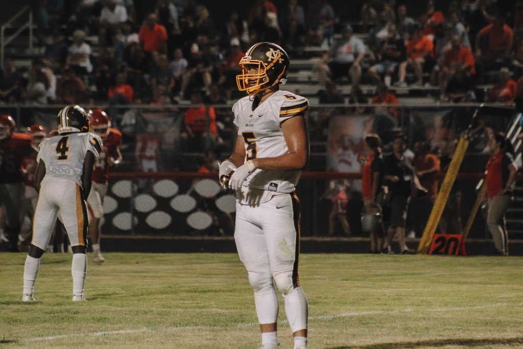 MCBearsFootball's tweet photo. Congratulations to senior Gavin Smithson-Burciaga for being selected as a North All-Star! 

Gavin is the 6th North All-Star in Monroe Central history. (Logan Swallow ‘19, Wyatt Snyder ‘17, Dustin Brown ‘16, Beau Combs ‘15, Bracken Barga ‘13) https://t.co/sDOXDoBS93