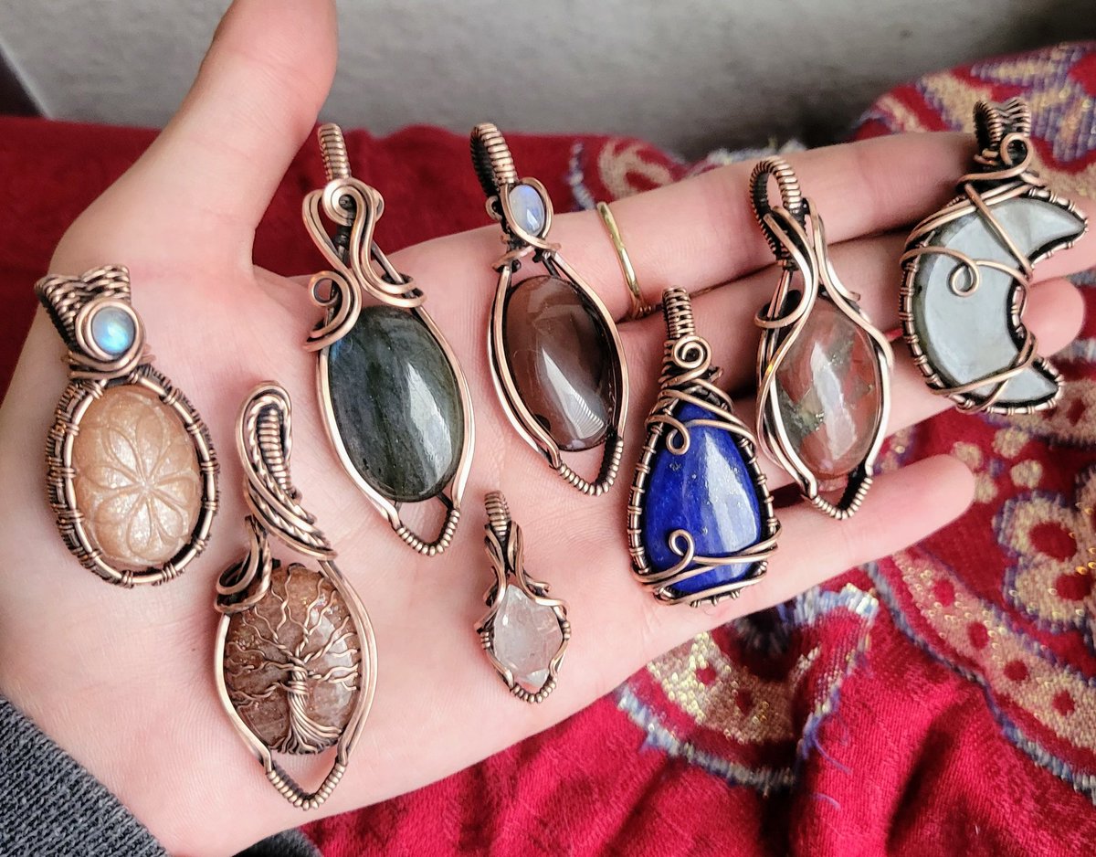alexcis_hecker's tweet photo. Have you checked out the shop? 🥰

I just added a handful of new pendants! 
Get 30% off old stock with the code "clearout30" at checkout💕
https://t.co/7JZtqjV5px https://t.co/KmsBh9Q2E2
