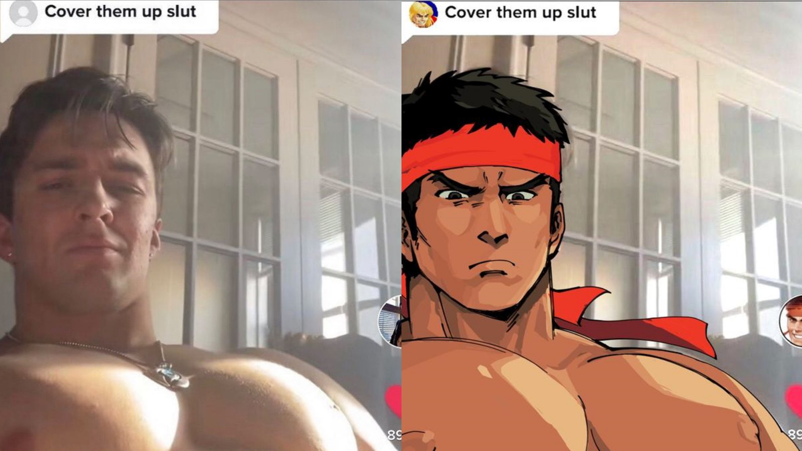 Know Your Meme on X: Cover Them Up, Slut trend, started by @tartagliare  and featuring Majorpectoralis from TikTok, has Twitter artists redrawing  their favorite himbos with massive pecs. t.corfdsXEwW4c  t.coegOMK4w6MD  X