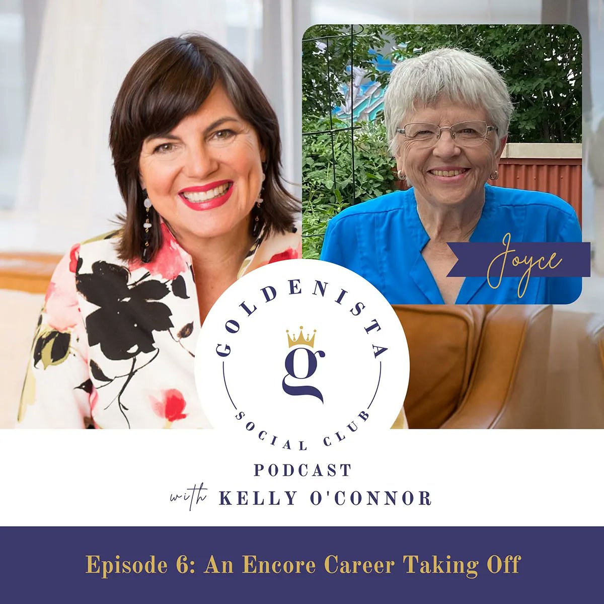#GoldenistaSocialClub Podcast, Ep 6 | Joyce has always been a go-getter and her last boss shared a nugget that turned into her encore career that’s picking up in her 70s >> buff.ly/3i5VCOA