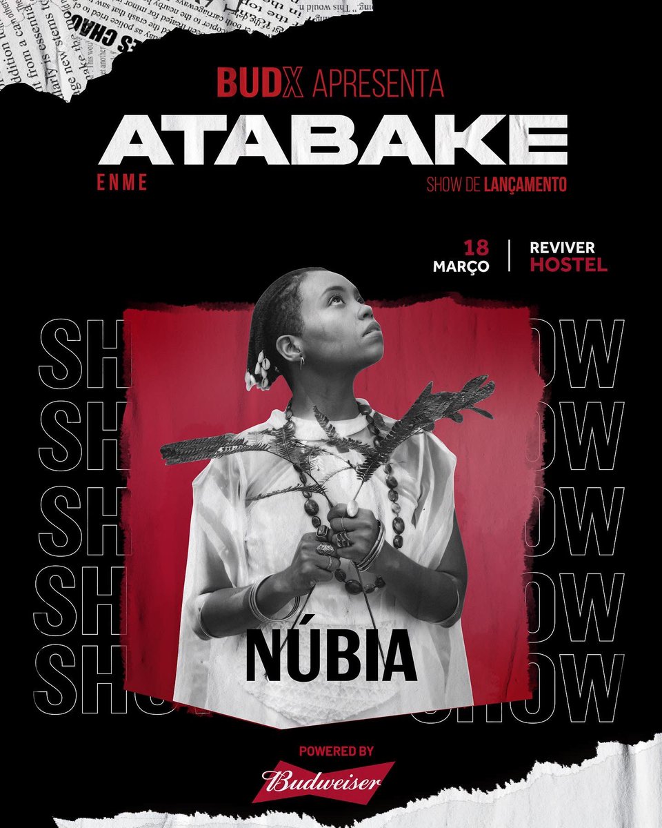 enmepaixao's tweet photo. Vai ter live de Som da Liberdade com Núbia e vai ter Inflama ao vivo com @Hugogugs @marco___gabriel & #PanteraBlack.
Garanta aqui sua entrada https://t.co/xLZC6MS7dP #BudxAtabake https://t.co/GtjWVsXHKz